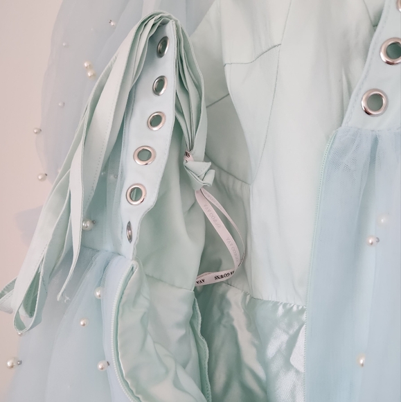 Ava Gowns Pearl Mini Dress (NWT) - Picture 11 of 11